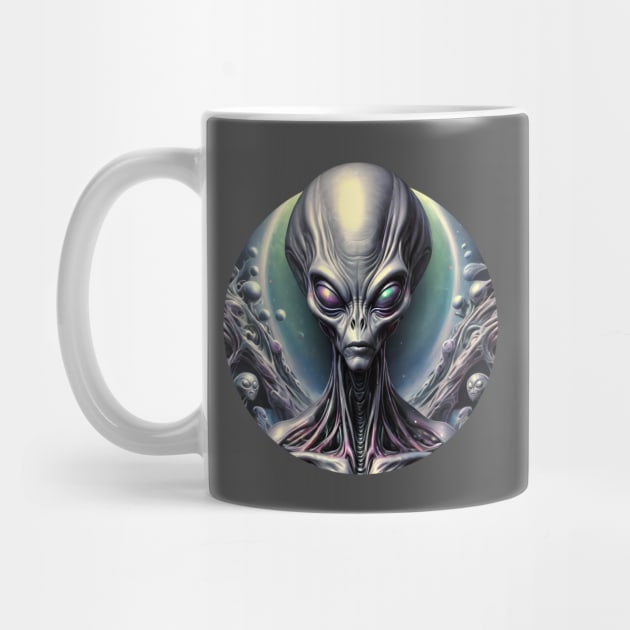 Grey Alien Dark by roswellboutique